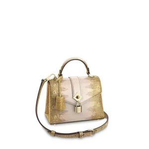 Rose Des Vents Mini Bag Lezard in collecties handtassen exotische leren tassen voor dames