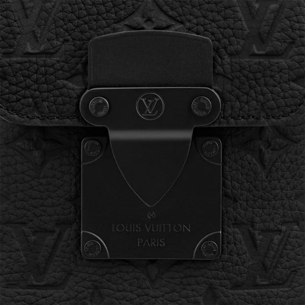 S-Lock verticale draagbare portemonnee Taurillon Monogram in collecties herentassen kleine tassen en heuptasjes