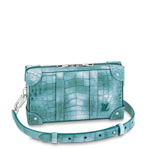Soft Trunk Wearable Wallet Crocodilien Matte in herentassen Cross-Body Bags-collecties